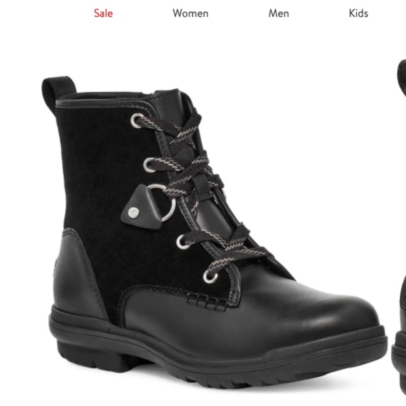 NWOT UGG Hapsburg Hiker Waterproof Boots, Size 8.5, Chocolate Brown - Picture 9 of 11